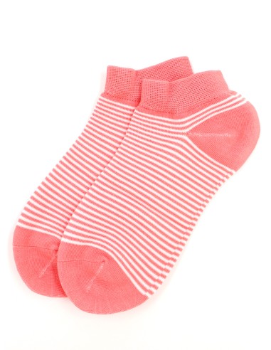CALZINI CORTI BAMBU "BASIC STRIPE"
