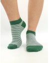 CALZINI CORTI IN BAMBU "BASIC STRIPE"