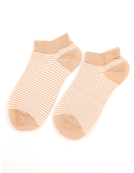 CALZINI CORTI BAMBU "BASIC STRIPE"