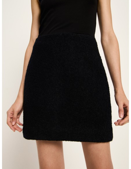 MINIGONNA IN 100% LANA