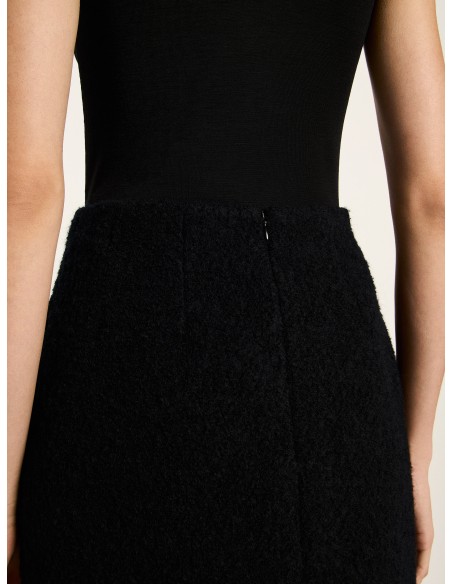 MINIGONNA IN 100% LANA