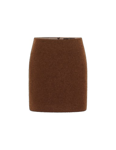 MINIGONNA IN 100% LANA