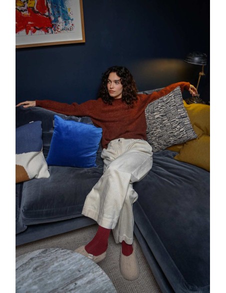 PANTALONI IN VELLUTO DI 100% COTONE BIOLOGICO "LOLA"