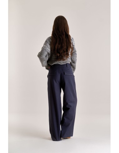 PANTALONI AMPI IN COTONE E LYOCELL "SOFIA"