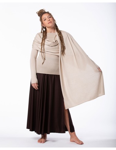 STOLA CASHMIRETTA IN SETA E CASHMERE