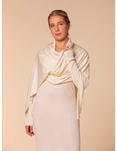 STOLA CASHMIRETTA IN SETA E CASHMERE