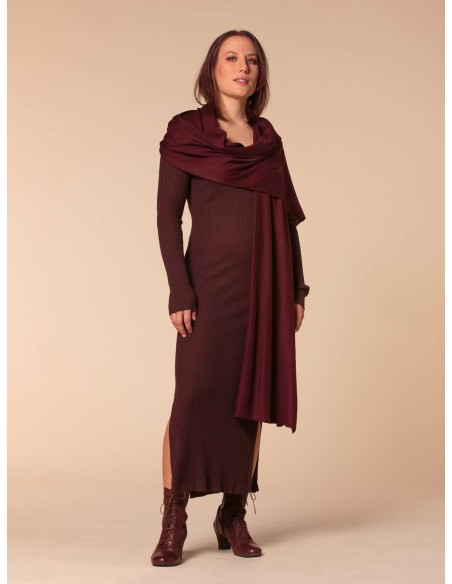 STOLA CASHMIRETTA IN SETA E CASHMERE