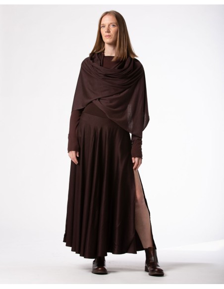STOLA CASHMIRETTA IN SETA E CASHMERE