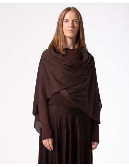 STOLA CASHMIRETTA IN SETA E CASHMERE