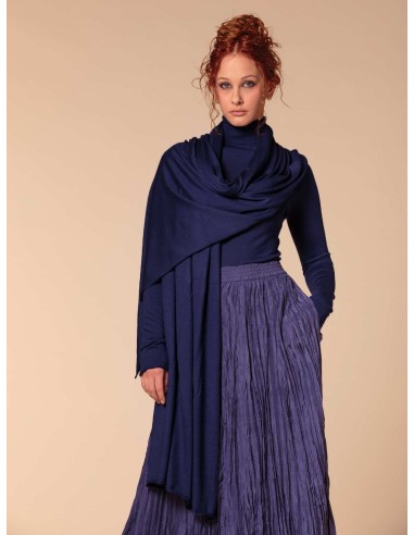STOLA CASHMIRETTA IN SETA E CASHMERE