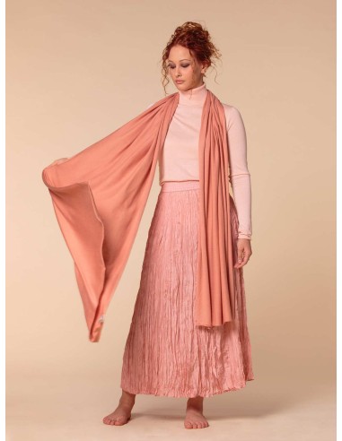 STOLA CASHMIRETTA IN SETA E CASHMERE