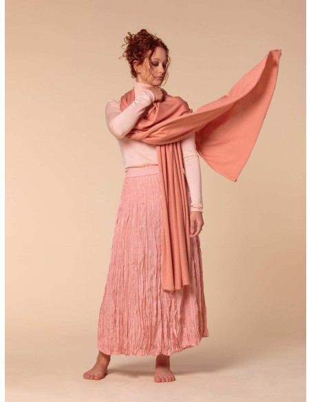 STOLA CASHMIRETTA IN SETA E CASHMERE