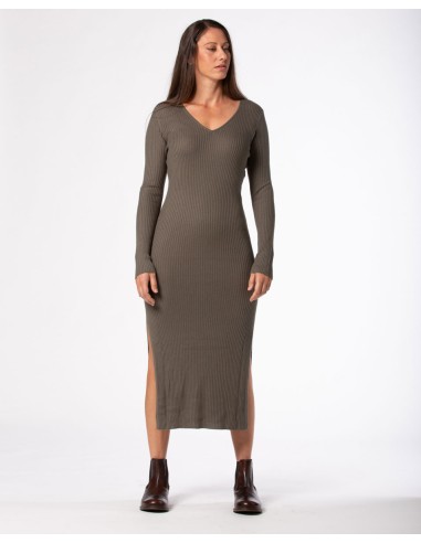 VESTITO CASHMIRETTO IN SETA E CASHMERE "AURORA"