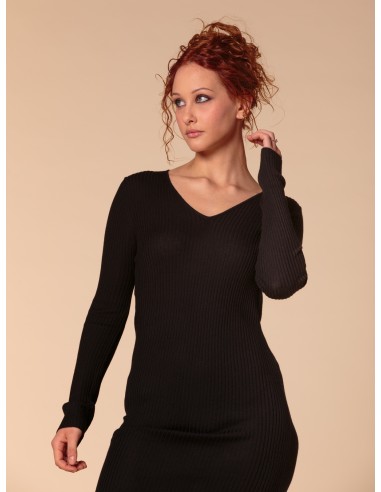 VESTITO CASHMIRETTO IN SETA E CASHMERE "AURORA"