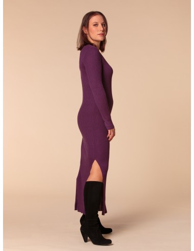 VESTITO CASHMIRETTO IN SETA E CASHMERE "AURORA"