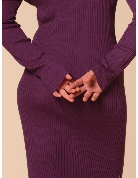 VESTITO CASHMIRETTO IN SETA E CASHMERE "AURORA"