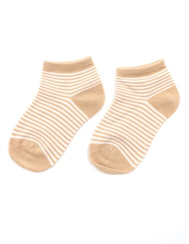 CALZINI CORTI BAMBINI IN BAMBU "BASIC STRIPE"