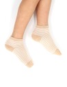 CALZINI CORTI BAMBINI IN BAMBU "BASIC STRIPE"