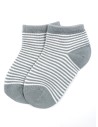 CALZINI CORTI BAMBINI IN BAMBU "BASIC STRIPE"