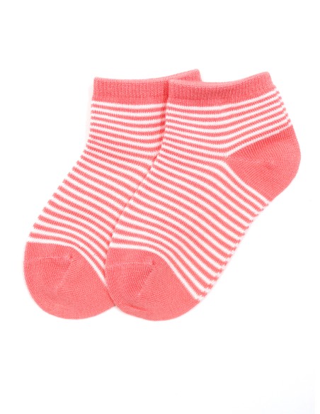CALZINI CORTI BAMBINI IN BAMBU "BASIC STRIPE"