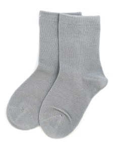 CALZINI IN BAMBU'KIDS "BASIC" - GRIGIO