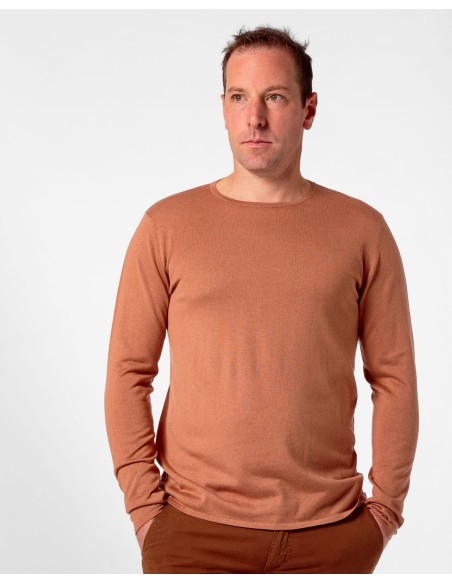 CASHMIRETTA UOMO GIROCOLLO IN SETA E CASHMERE "THOMAS"