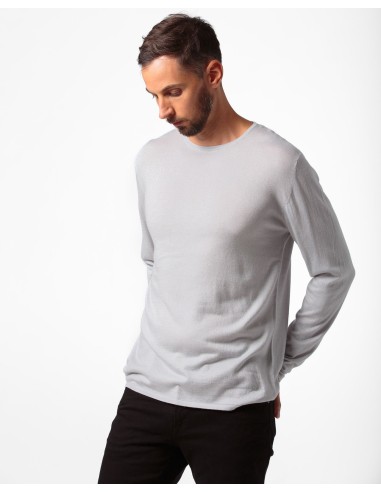 CASHMIRETTA UOMO GIROCOLLO IN SETA E CASHMERE...