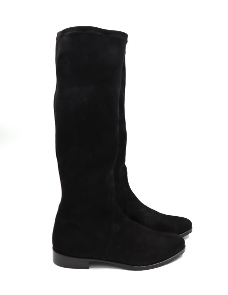 STIVALE INVERNALE DONNA IN CAMOSCIO STRETCH