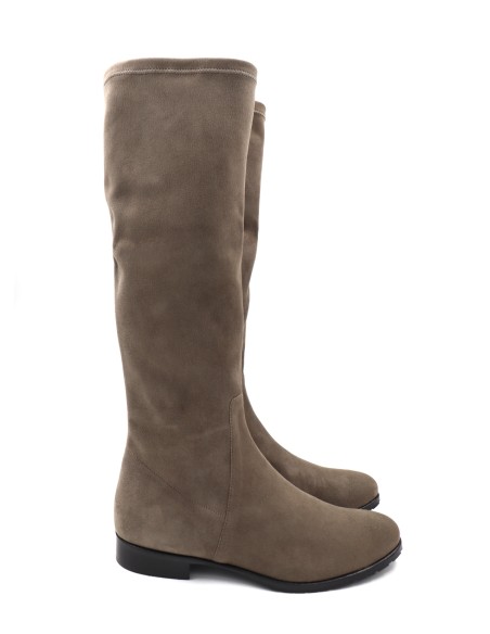 STIVALE INVERNALE DONNA IN CAMOSCIO STRETCH