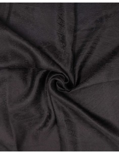 SCIARPA IN SETA "ART" 50X190 CM - NERO