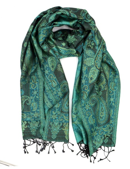 SCIARPA IN SETA "ART" 50X190 CM