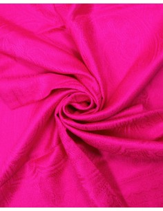 SCIARPA IN SETA "ART" 50X190 CM - FUCSIA 2