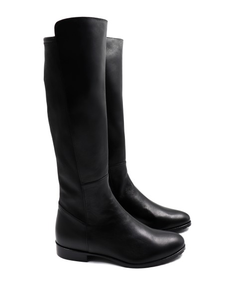 STIVALE INVERNALE DONNA IN PELLE DI VITELLO "GUANTINO"