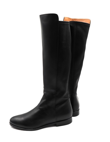 STIVALE INVERNALE DONNA IN PELLE DI VITELLO "GUANTINO"