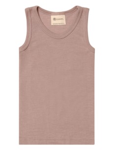 CANOTTA BAMBINI IN LANA-SETA - ROSE'