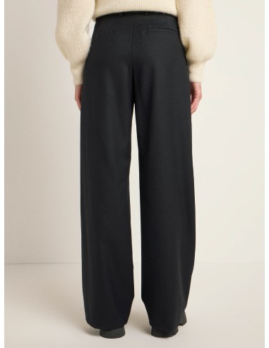 PANTALONI A PALAZZO IN 100% LANA MERINO