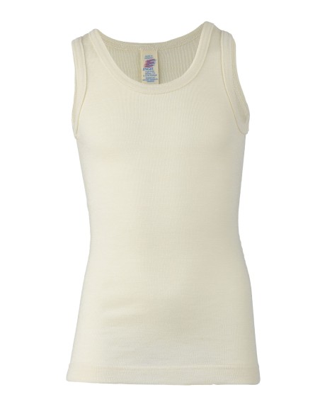 CANOTTA BAMBINI IN LANA-SETA