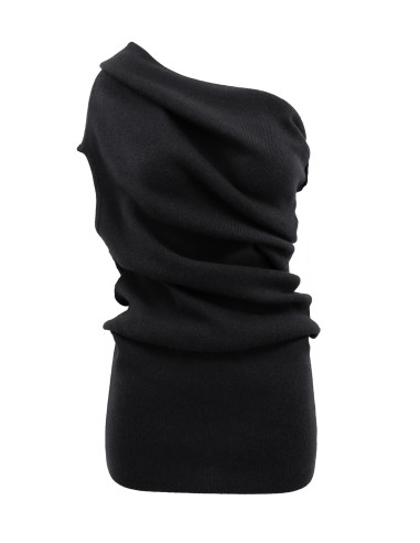 MAXIMAGLIA SMANICATA IN LANA E CASHMERE "LUNA"