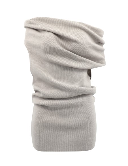 MAXIMAGLIA SMANICATA IN LANA E CASHMERE "LUNA"