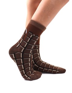 CALZINI BAMBU' KIDS "CIOCCOLATA" - MARRONE