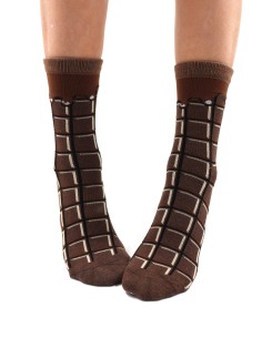 CALZINI BAMBU' KIDS "CIOCCOLATA" - MARRONE 2