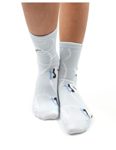 CALZINI BAMBU' KIDS "PATTINI" - GHIACCIO 2