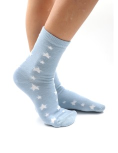 CALZINI BAMBU' KIDS "STELLINE" - CIELO 2