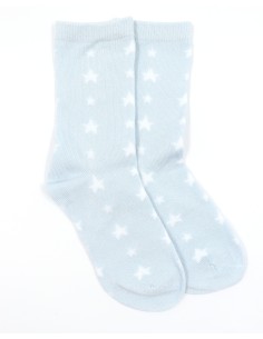 CALZINI BAMBU' KIDS "STELLINE" - GHIACCIO 2