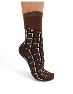 CALZINI IN BAMBU' "CIOCCOLATA" - MARRONE