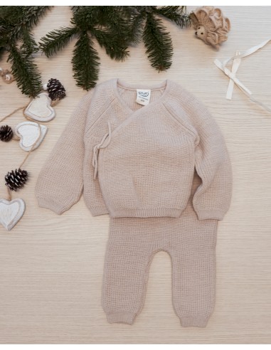 KIMONO BABY 100% LANA MERINO BIOLOGICA