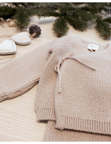 KIMONO BABY 100% LANA MERINO BIOLOGICA