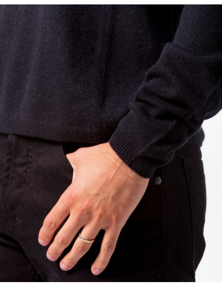 PULL UOMO IN 100% BABY CASHMERE "OLIVER"