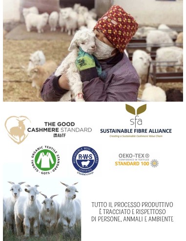 PULL UOMO IN 100% BABY CASHMERE "OLIVER"