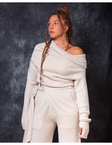 MAXI MAGLIA MANICHE LUNGHE IN LANA E CASHMERE...